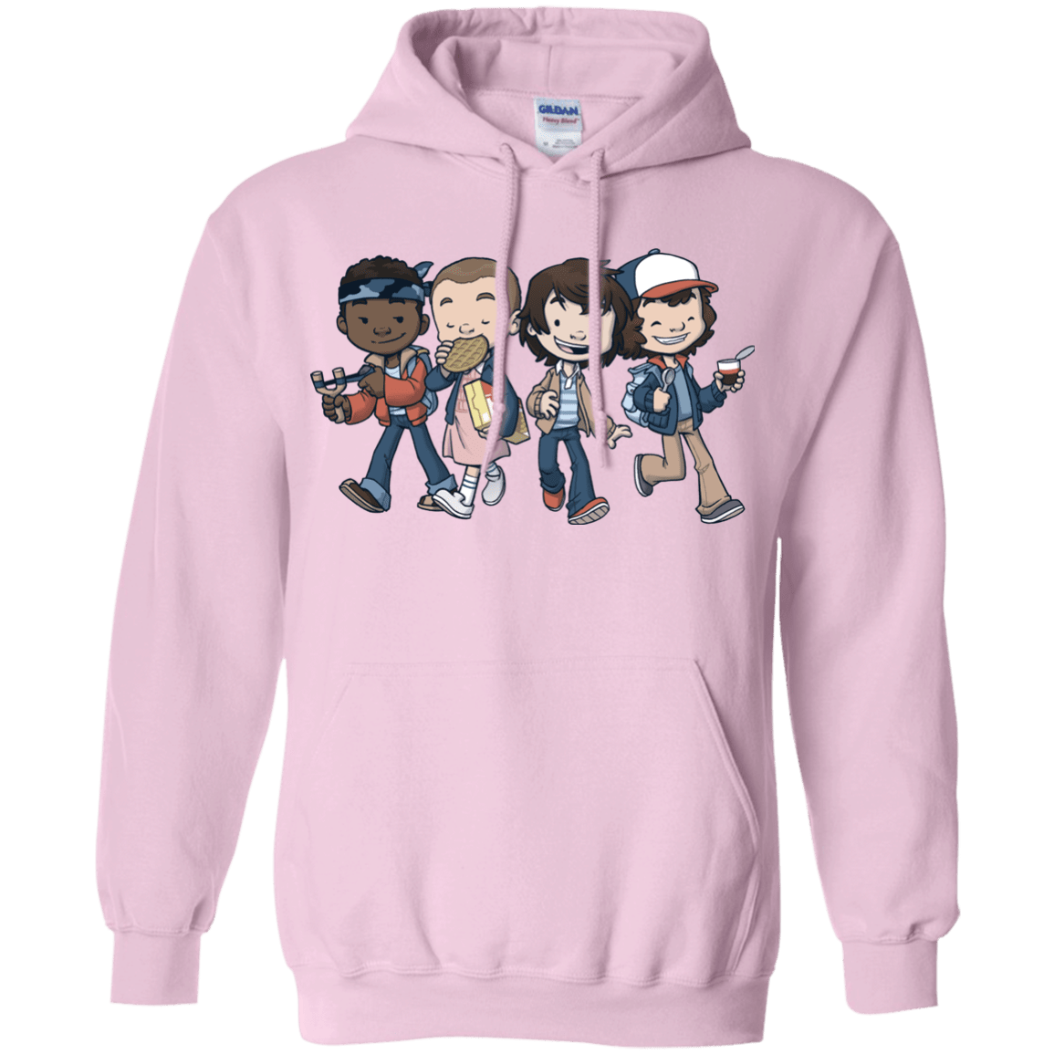 Sweatshirts Light Pink / Small Strange BFF Pullover Hoodie