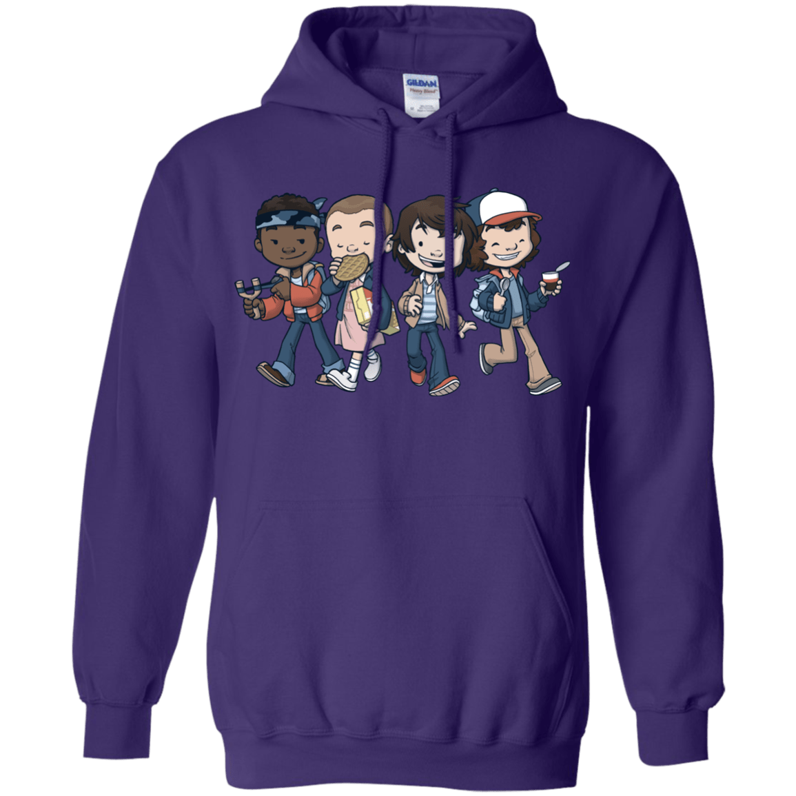 Sweatshirts Purple / Small Strange BFF Pullover Hoodie