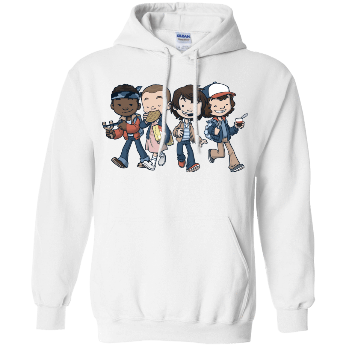 Sweatshirts White / Small Strange BFF Pullover Hoodie