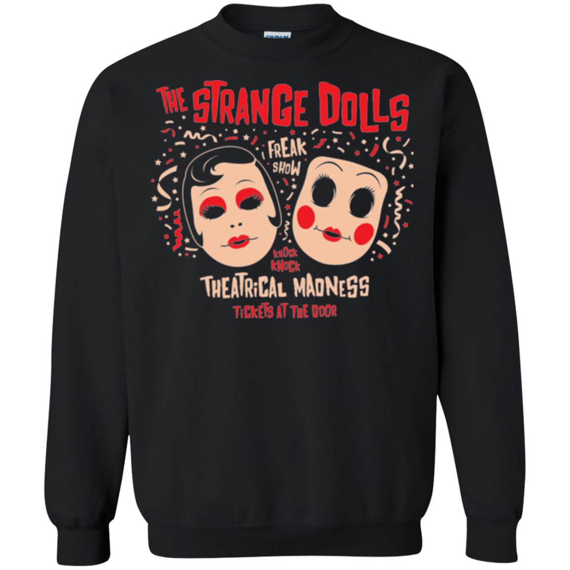 Sweatshirts Black / Small STRANGE DOLLS Crewneck Sweatshirt