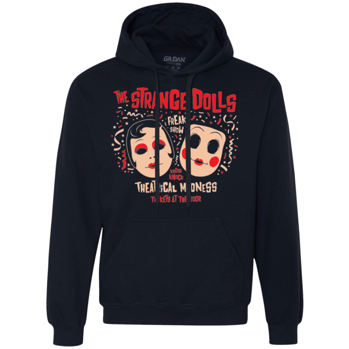 Sweatshirts Navy / Small STRANGE DOLLS Premium Fleece Hoodie