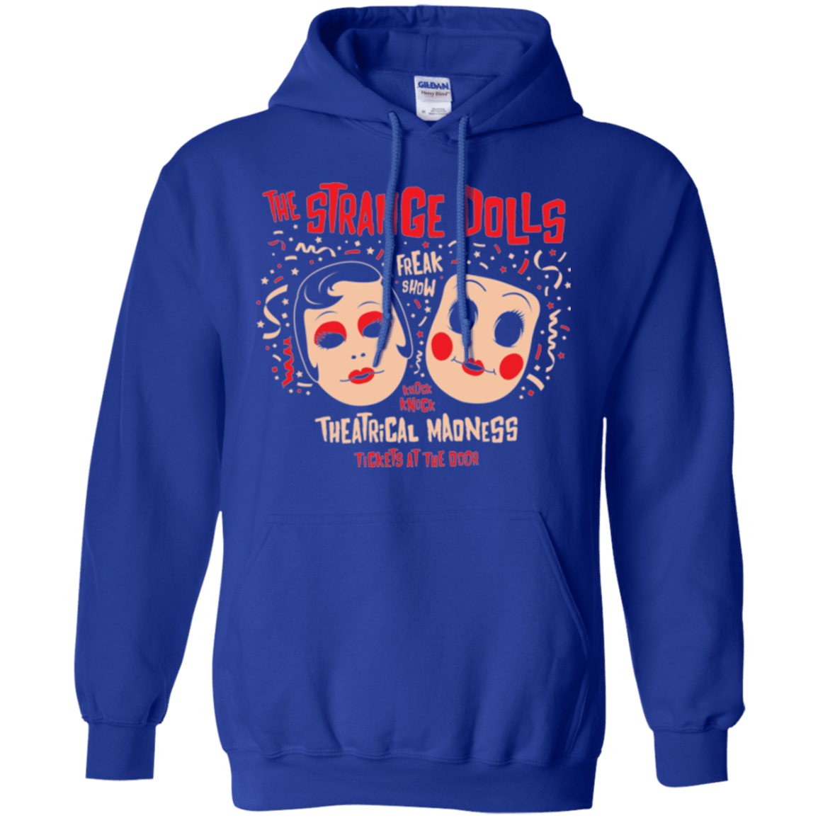 Sweatshirts Royal / Small STRANGE DOLLS Pullover Hoodie