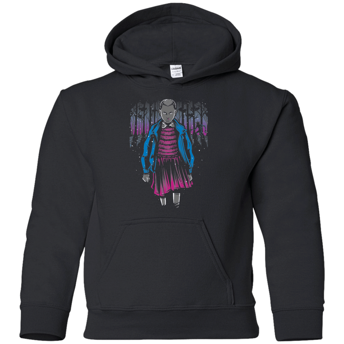 Sweatshirts Black / YS Strange Girl Youth Hoodie