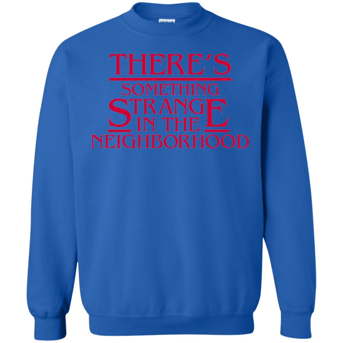 Sweatshirts Royal / Small Strange Hawkins Crewneck Sweatshirt
