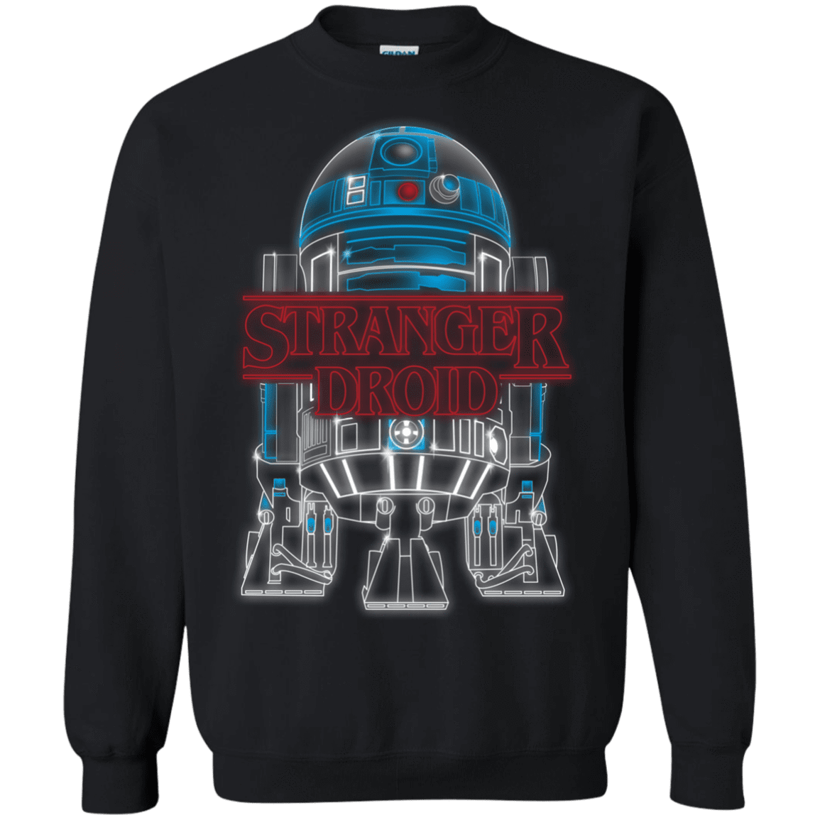 Sweatshirts Black / Small Stranger Droid Crewneck Sweatshirt