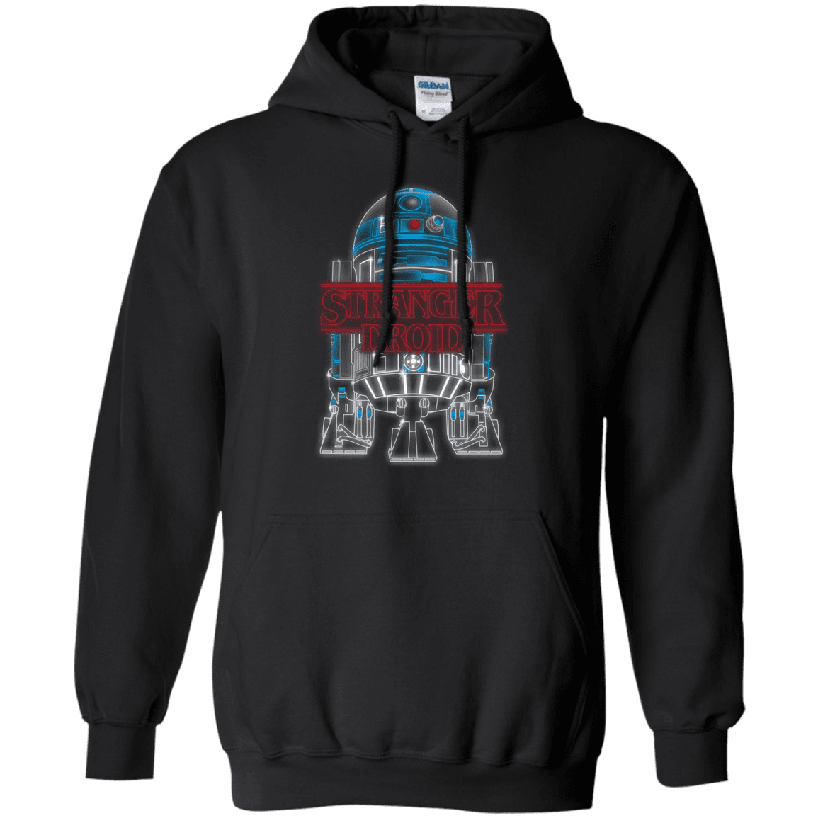 Sweatshirts Black / Small Stranger Droid Pullover Hoodie