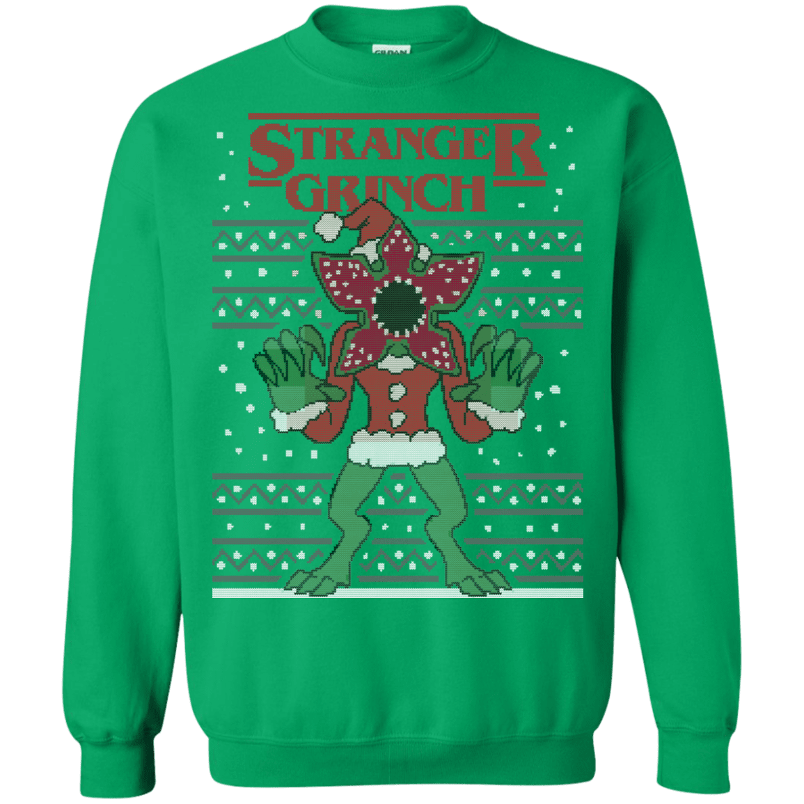 Sweatshirts Irish Green / Small Stranger Grinch Crewneck Sweatshirt