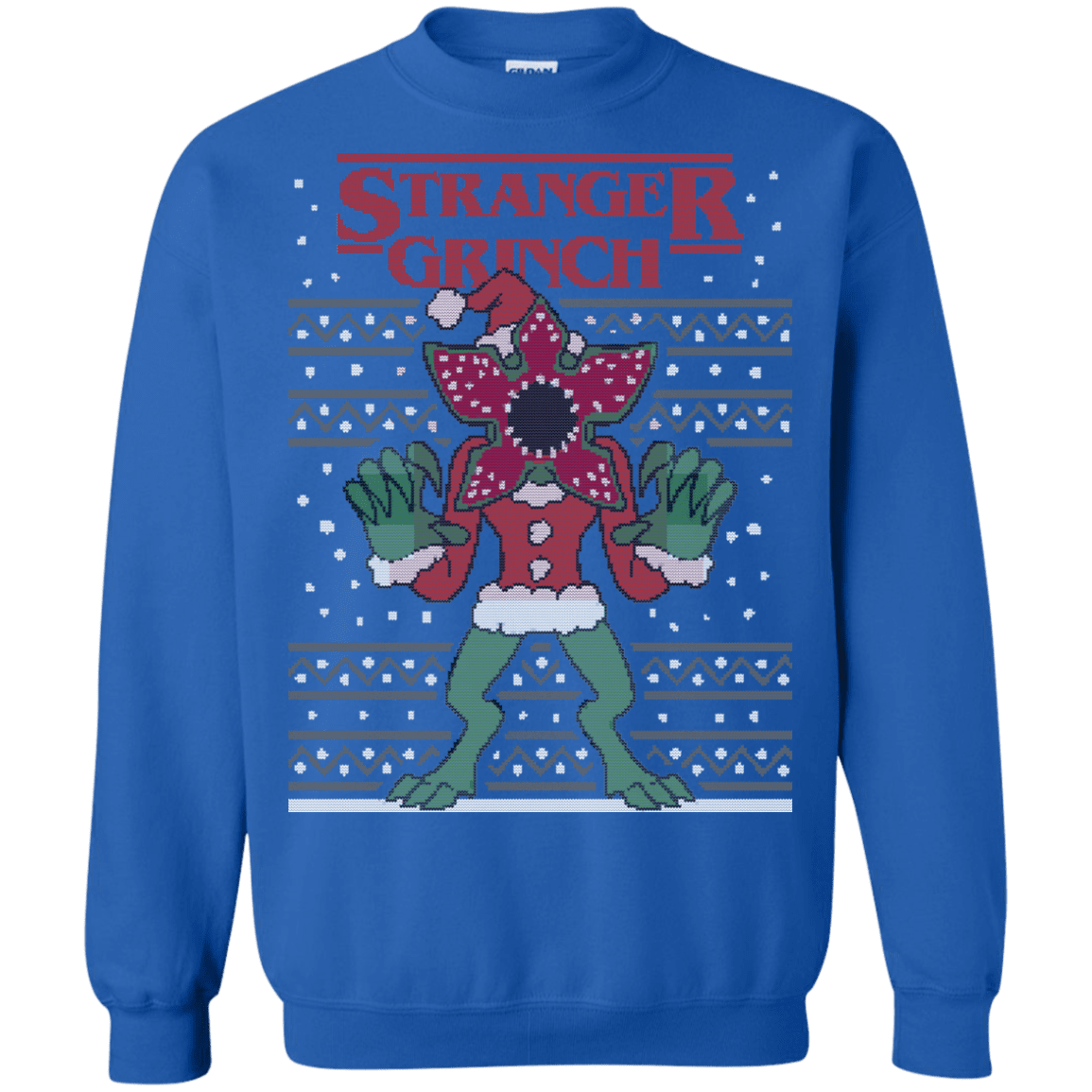 Sweatshirts Royal / Small Stranger Grinch Crewneck Sweatshirt