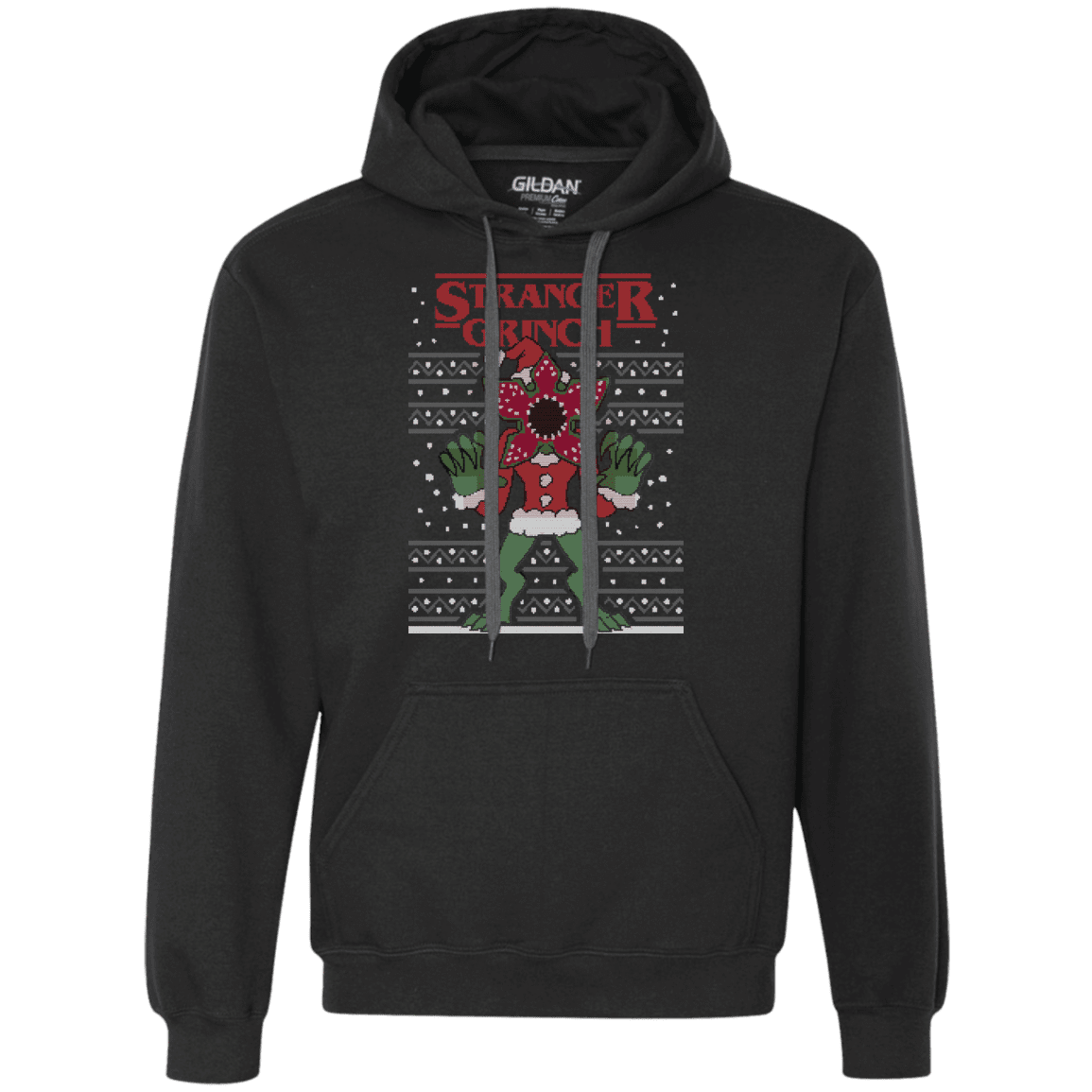 Sweatshirts Black / Small Stranger Grinch Premium Fleece Hoodie