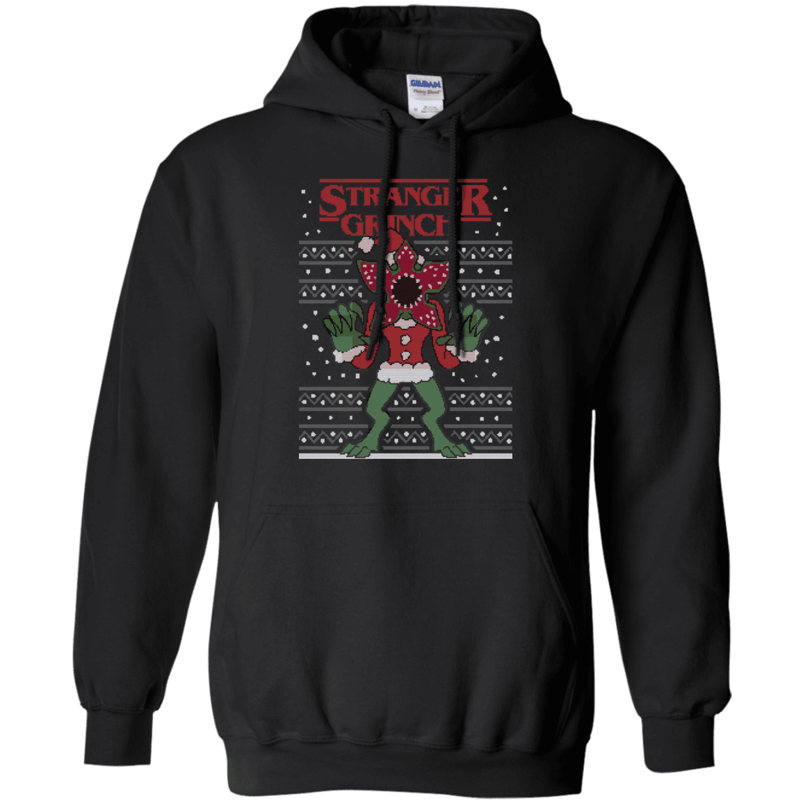 Sweatshirts Black / Small Stranger Grinch Pullover Hoodie