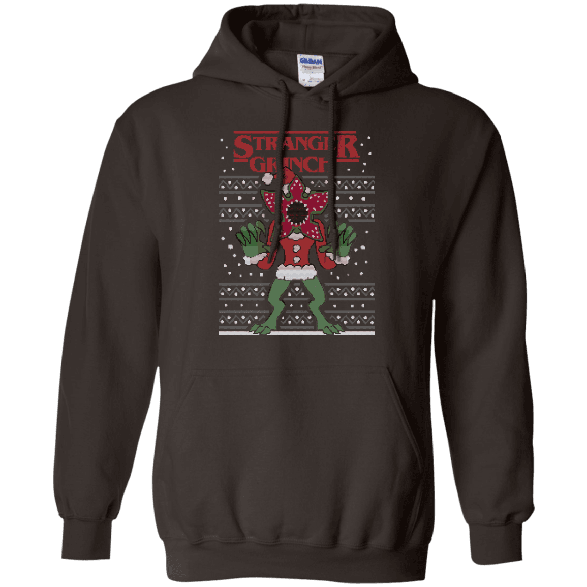 Sweatshirts Dark Chocolate / Small Stranger Grinch Pullover Hoodie