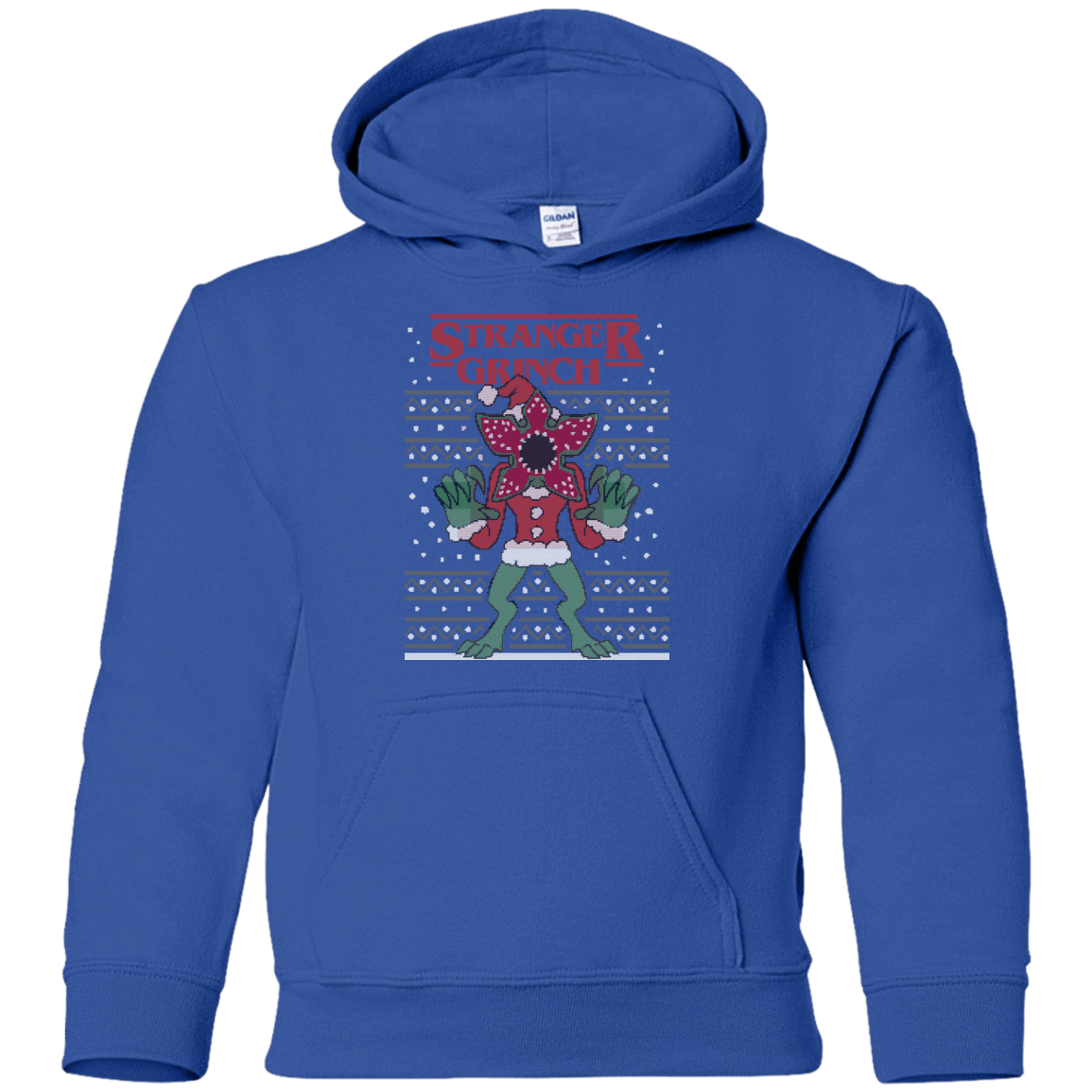 Sweatshirts Royal / YS Stranger Grinch Youth Hoodie