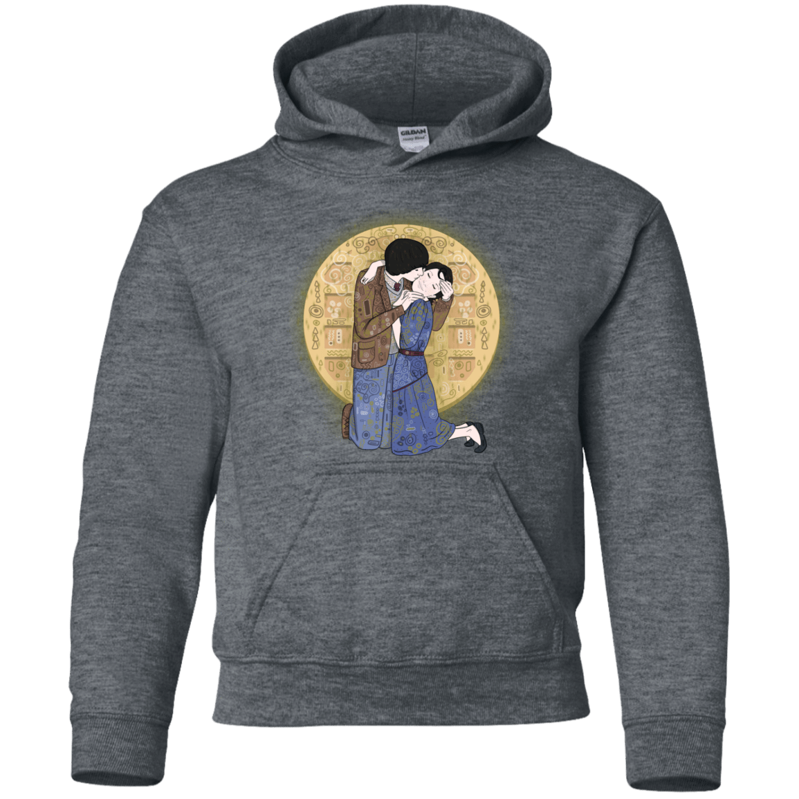 Sweatshirts Dark Heather / YS Stranger Klimt Youth Hoodie