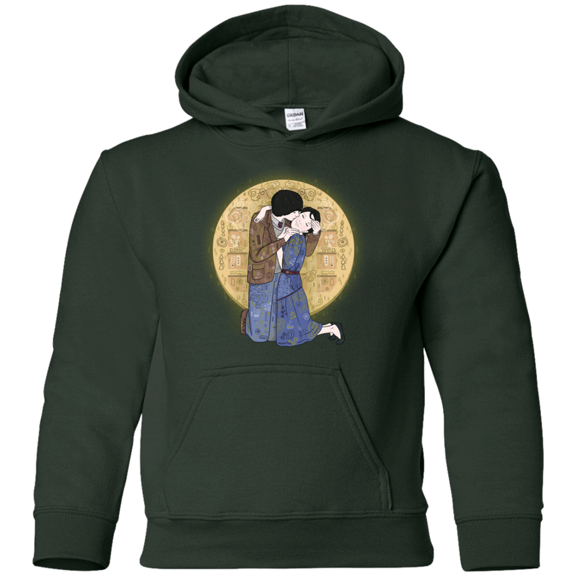 Sweatshirts Forest Green / YS Stranger Klimt Youth Hoodie