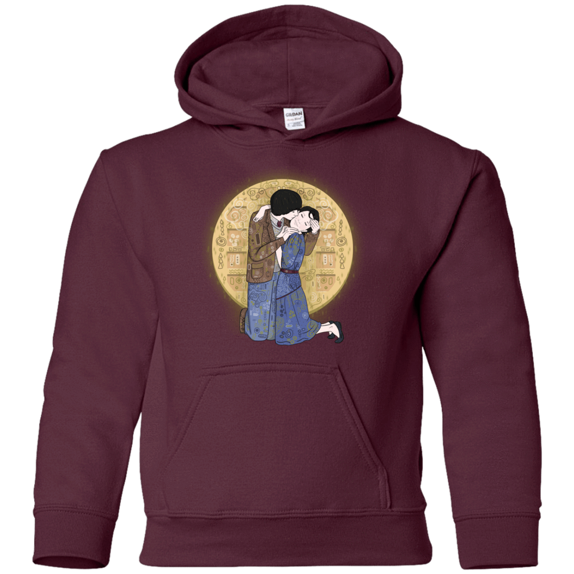 Sweatshirts Maroon / YS Stranger Klimt Youth Hoodie