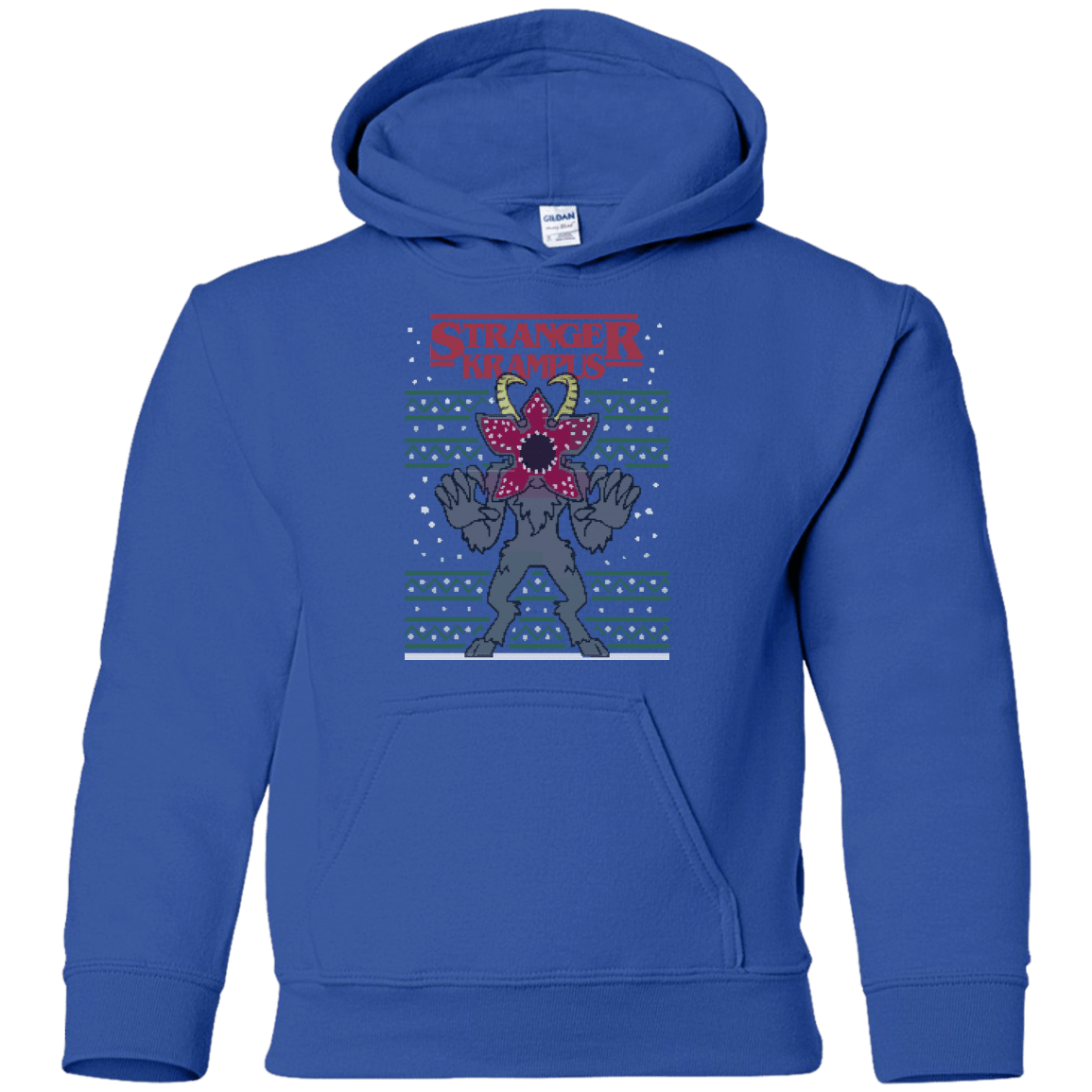 Sweatshirts Royal / YS Stranger Krampus Youth Hoodie