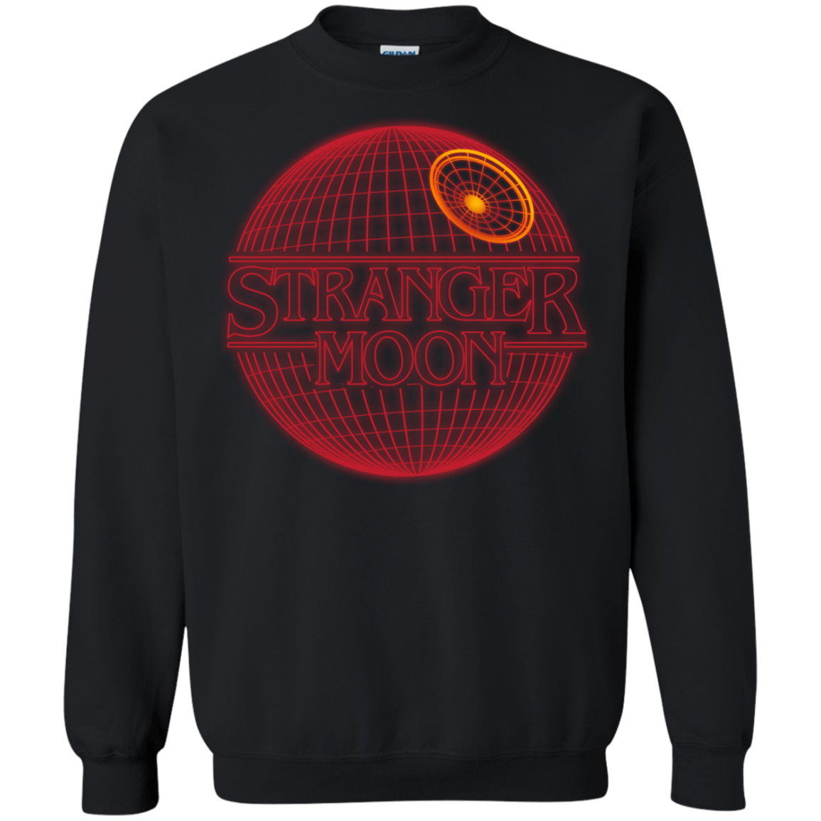 Sweatshirts Black / Small Stranger Moon Crewneck Sweatshirt