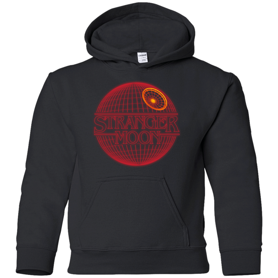 Sweatshirts Black / YS Stranger Moon Youth Hoodie