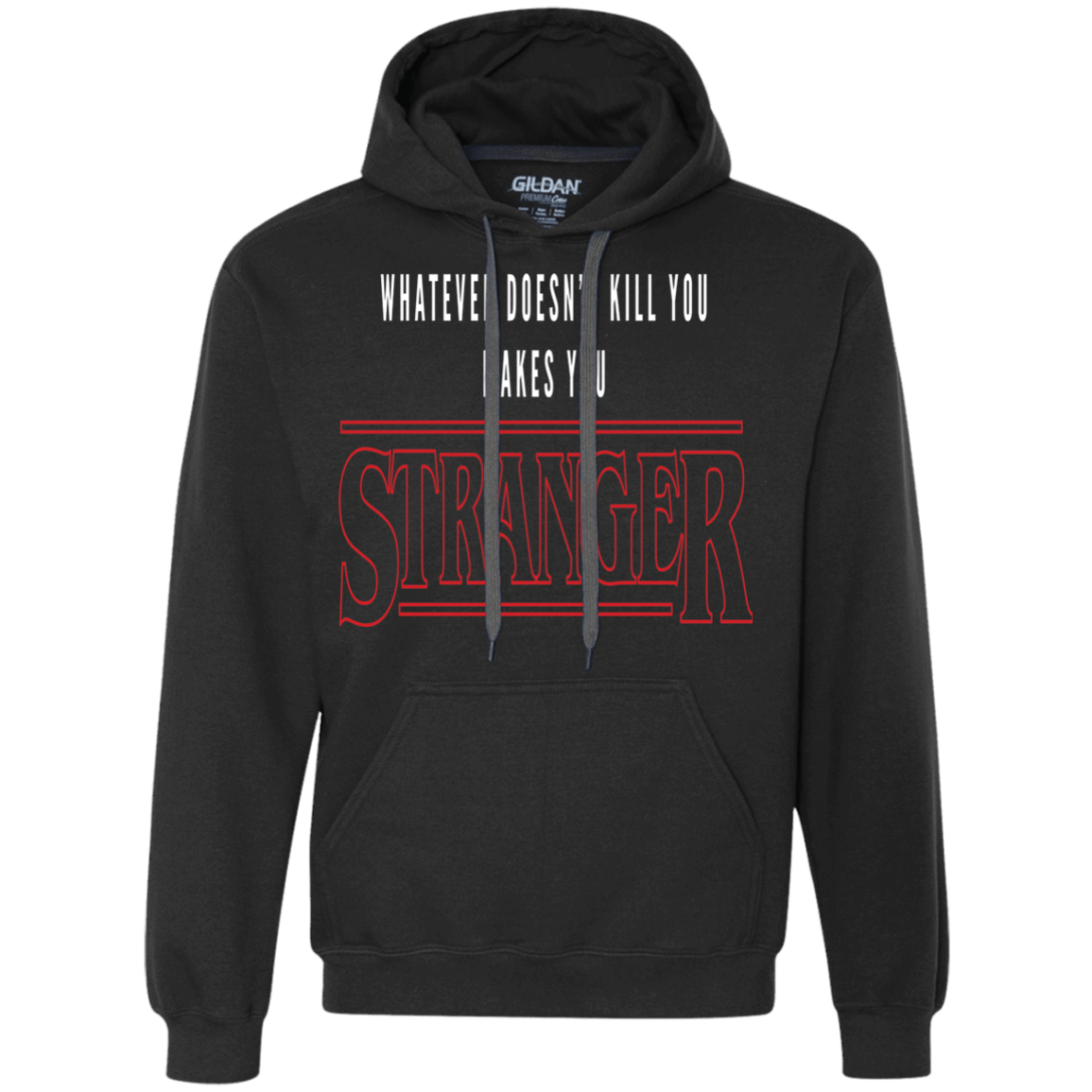 Sweatshirts Black / Small Stranger Premium Fleece Hoodie