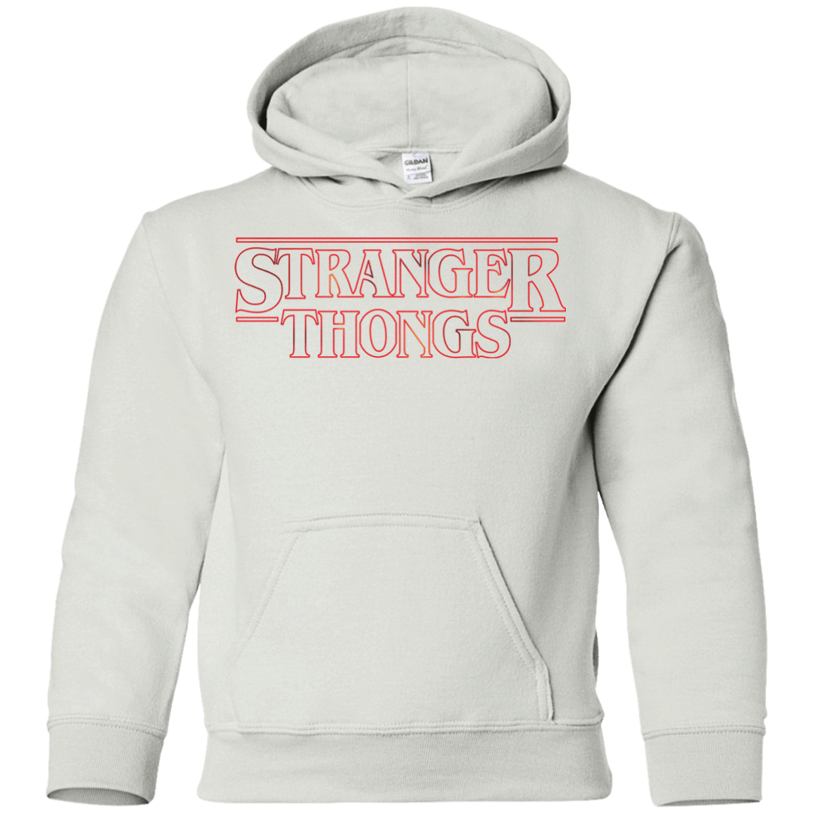 Sweatshirts White / YS Stranger Thongs Youth Hoodie