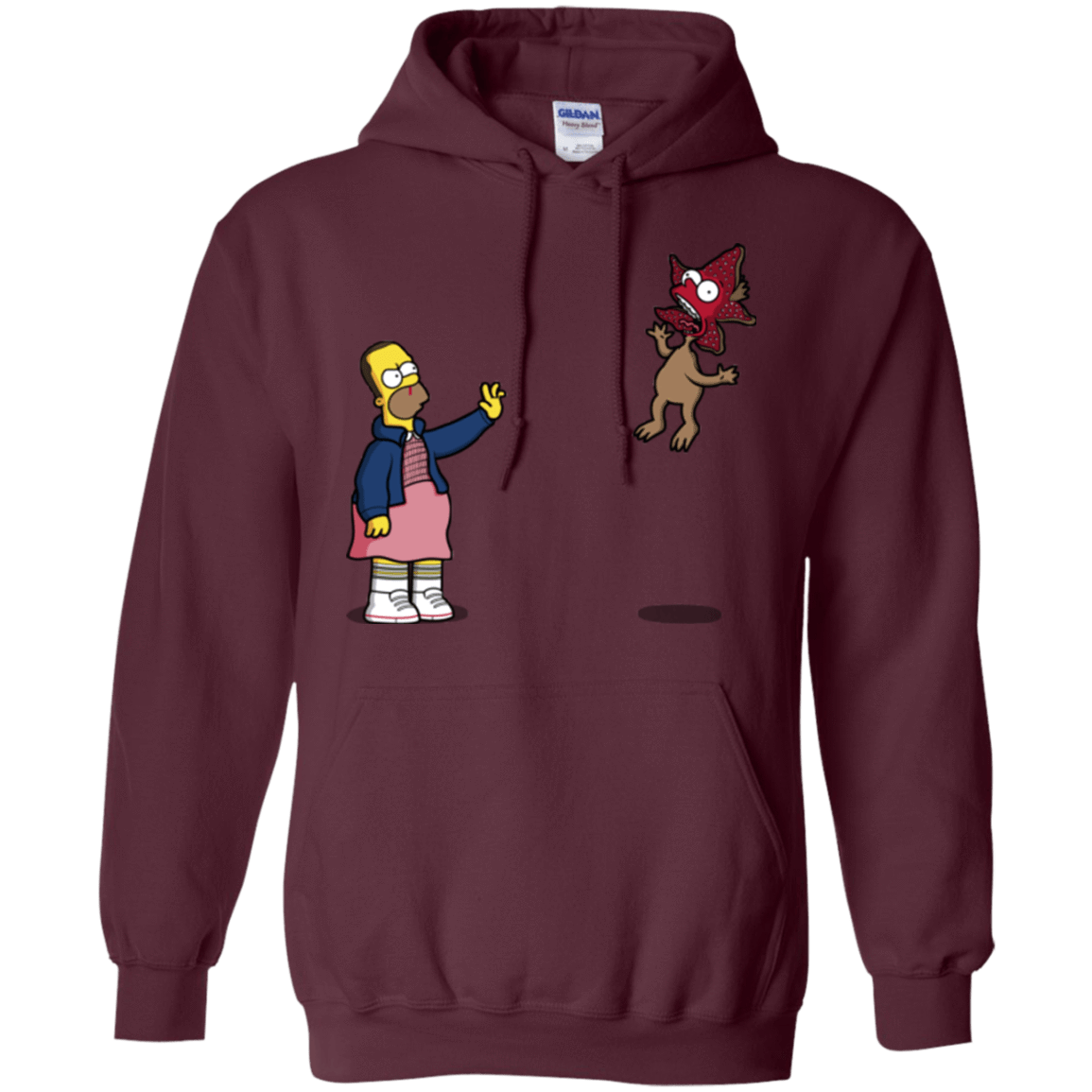 Sweatshirts Maroon / S Strangling Things Pullover Hoodie