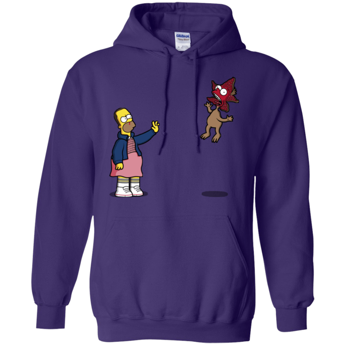 Sweatshirts Purple / S Strangling Things Pullover Hoodie