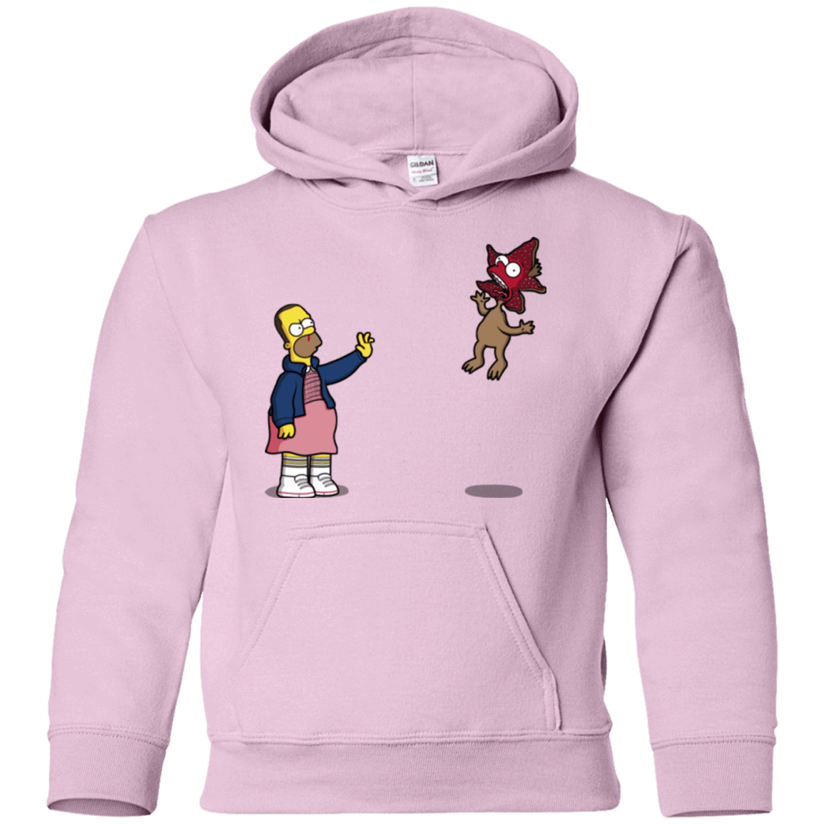 Sweatshirts Light Pink / YS Strangling Things Youth Hoodie