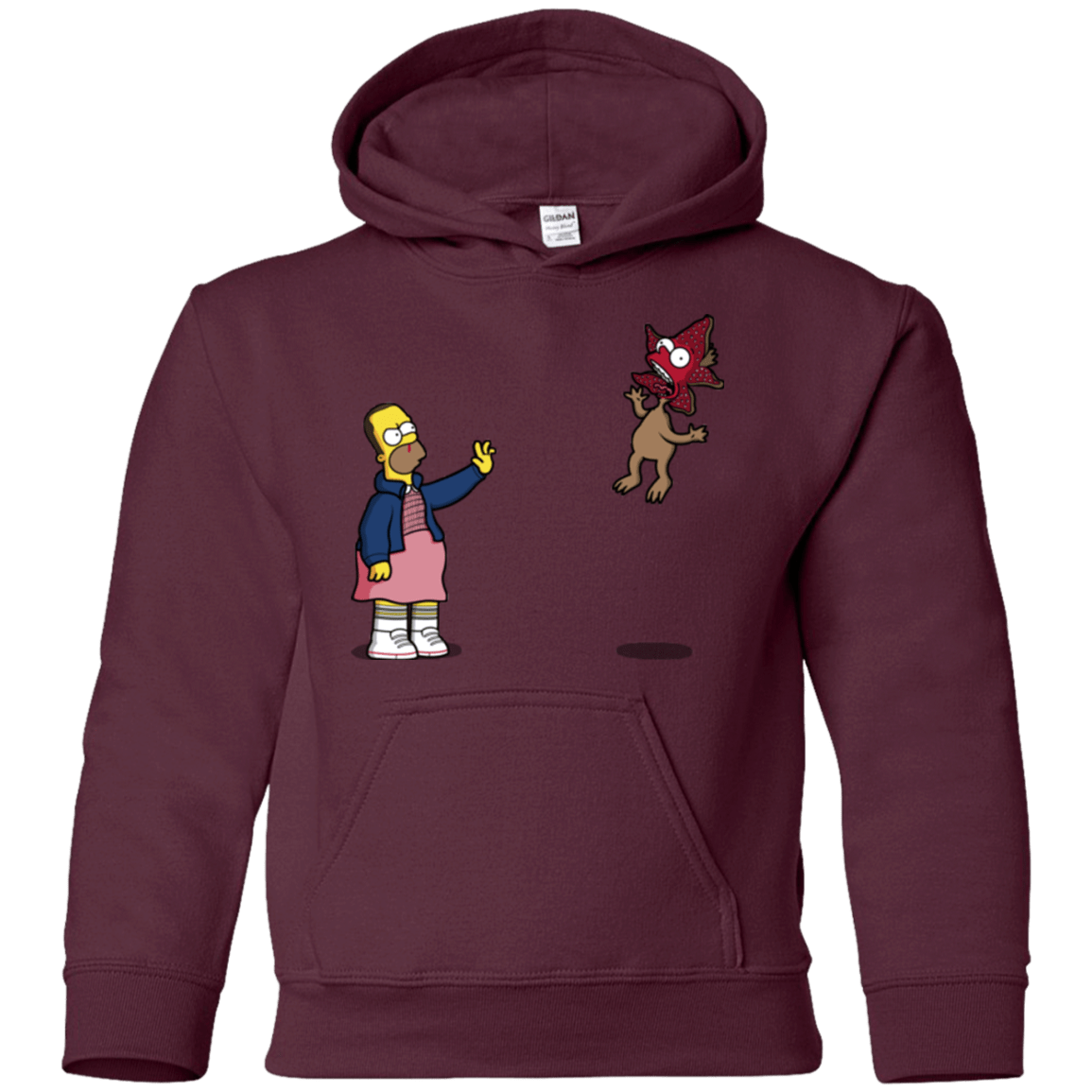 Sweatshirts Maroon / YS Strangling Things Youth Hoodie