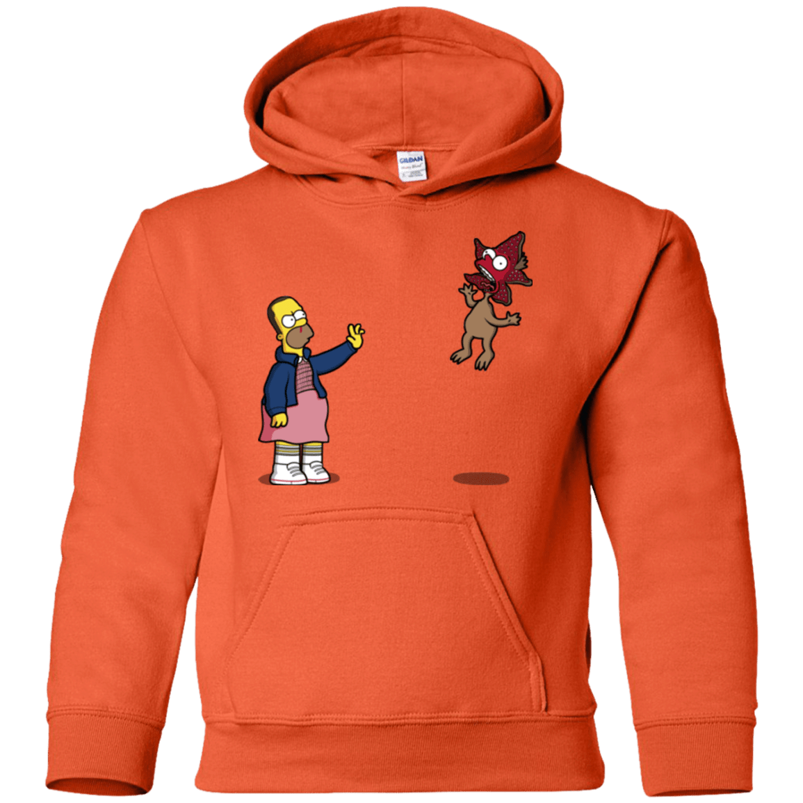 Sweatshirts Orange / YS Strangling Things Youth Hoodie