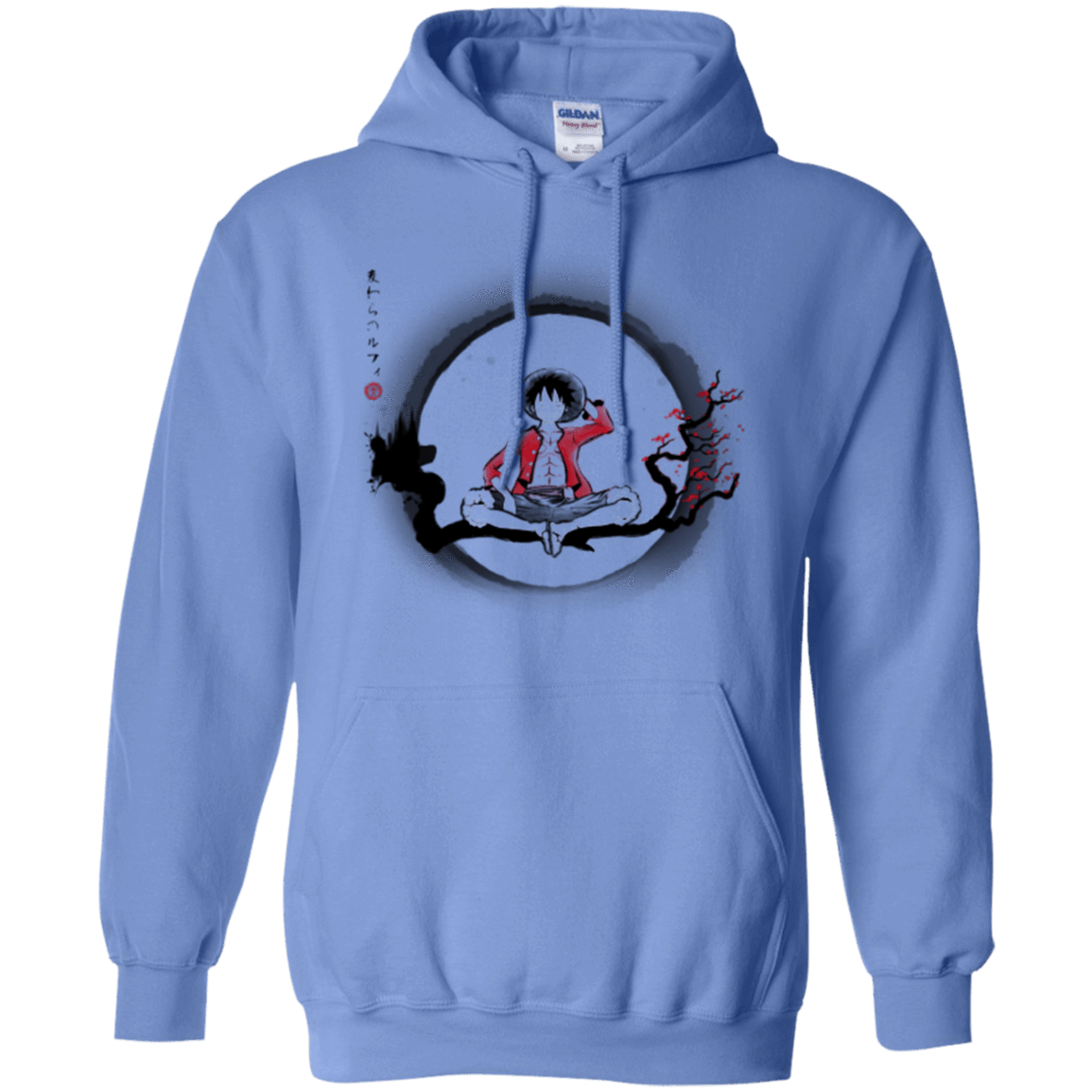 Sweatshirts Carolina Blue / Small Straw Hat Pirate Pullover Hoodie