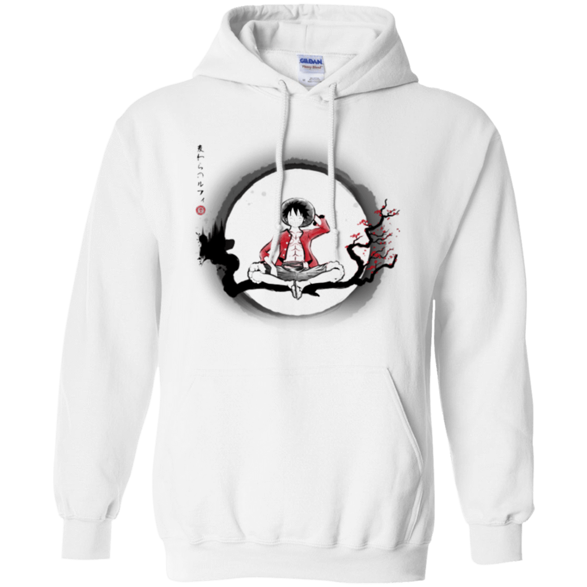 Sweatshirts White / Small Straw Hat Pirate Pullover Hoodie