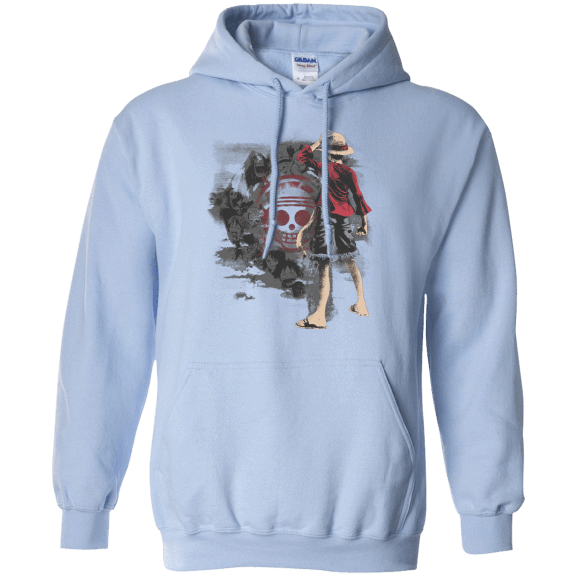 Sweatshirts Light Blue / Small Straw hats Pullover Hoodie