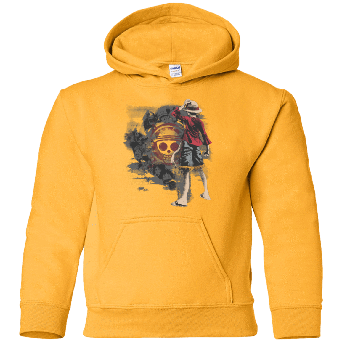 Sweatshirts Gold / YS Straw hats Youth Hoodie