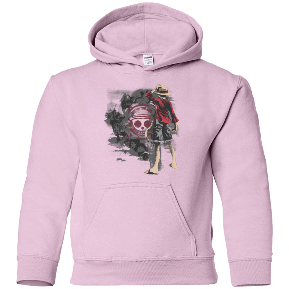 Sweatshirts Light Pink / YS Straw hats Youth Hoodie