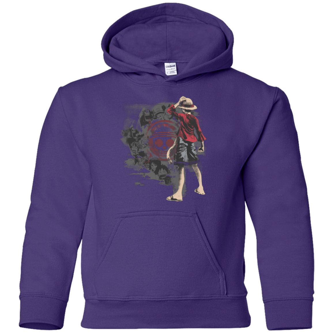 Sweatshirts Purple / YS Straw hats Youth Hoodie