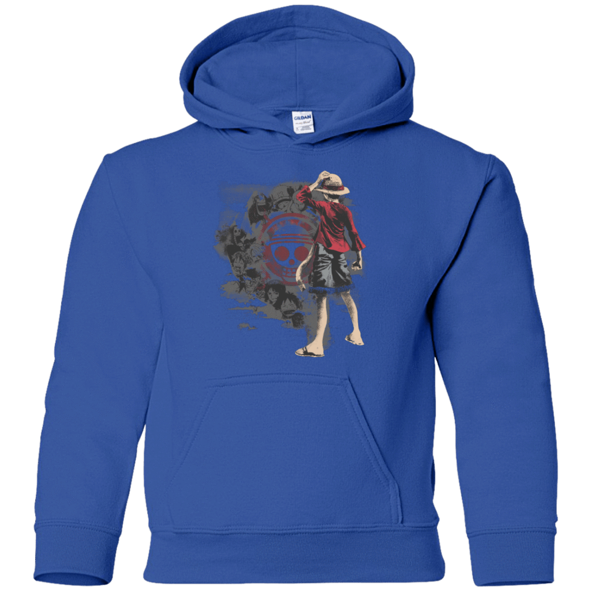 Sweatshirts Royal / YS Straw hats Youth Hoodie