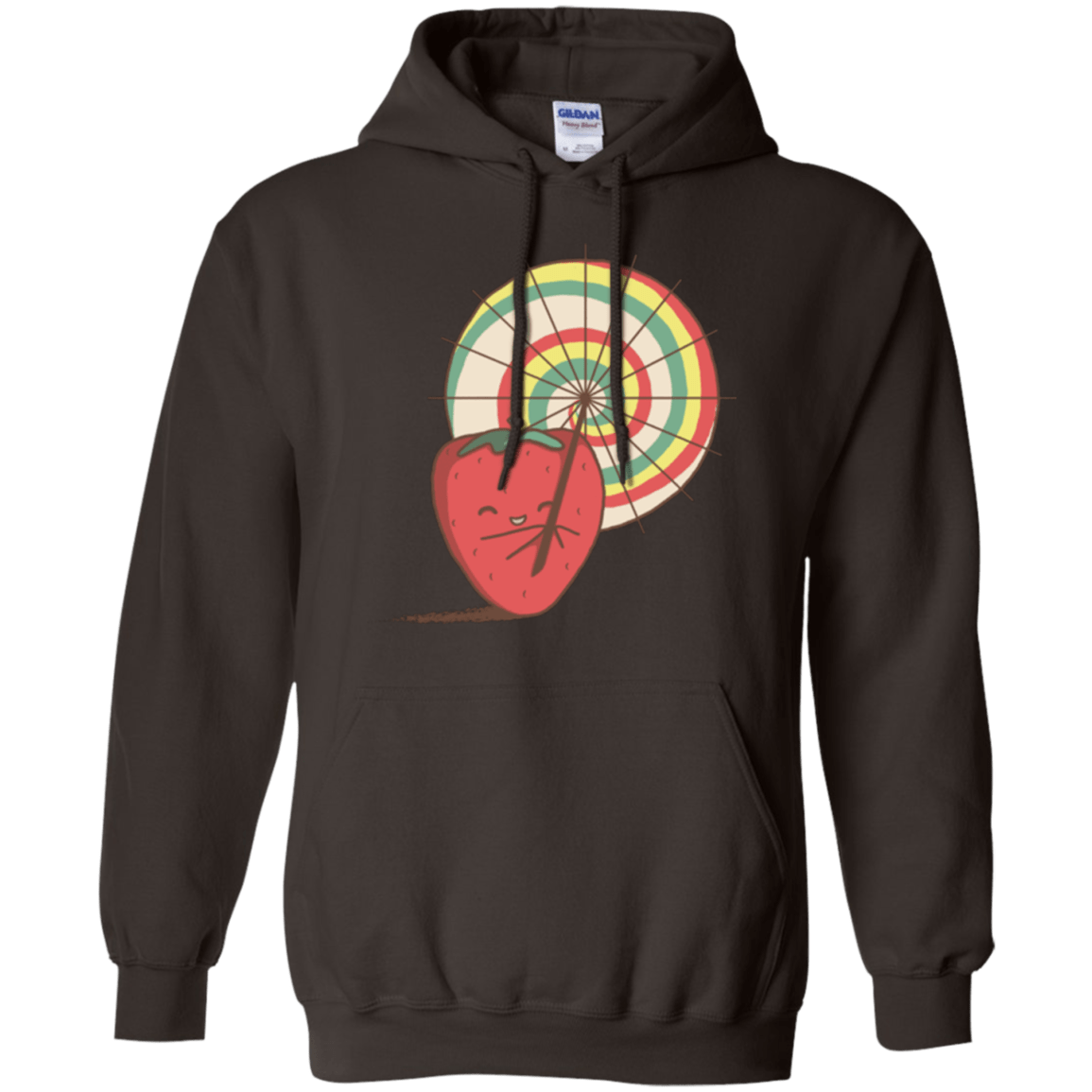 Sweatshirts Dark Chocolate / Small Strawberry Frye Pullover Hoodie