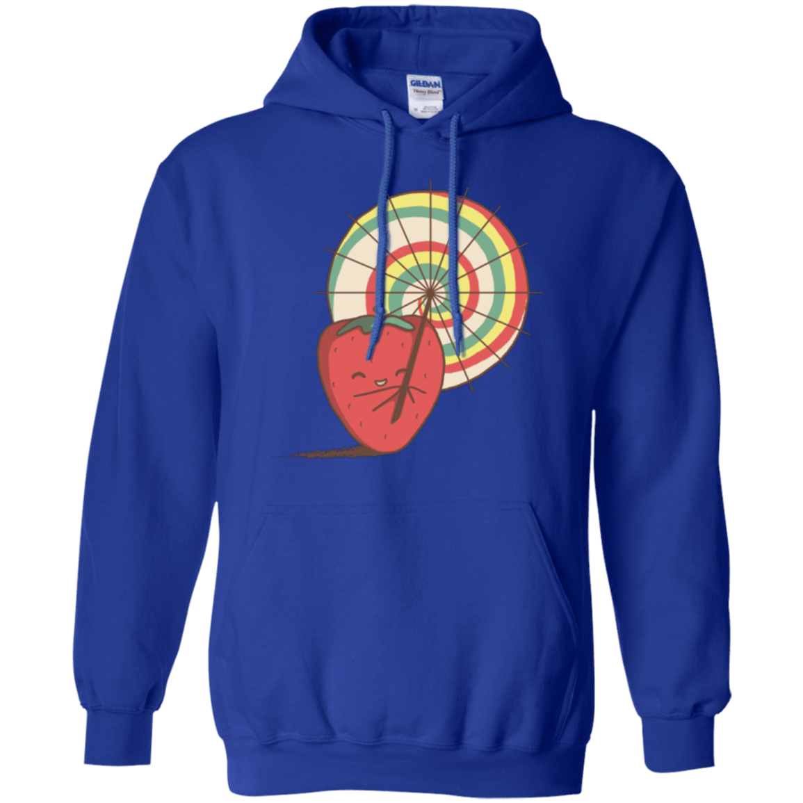 Sweatshirts Royal / Small Strawberry Frye Pullover Hoodie