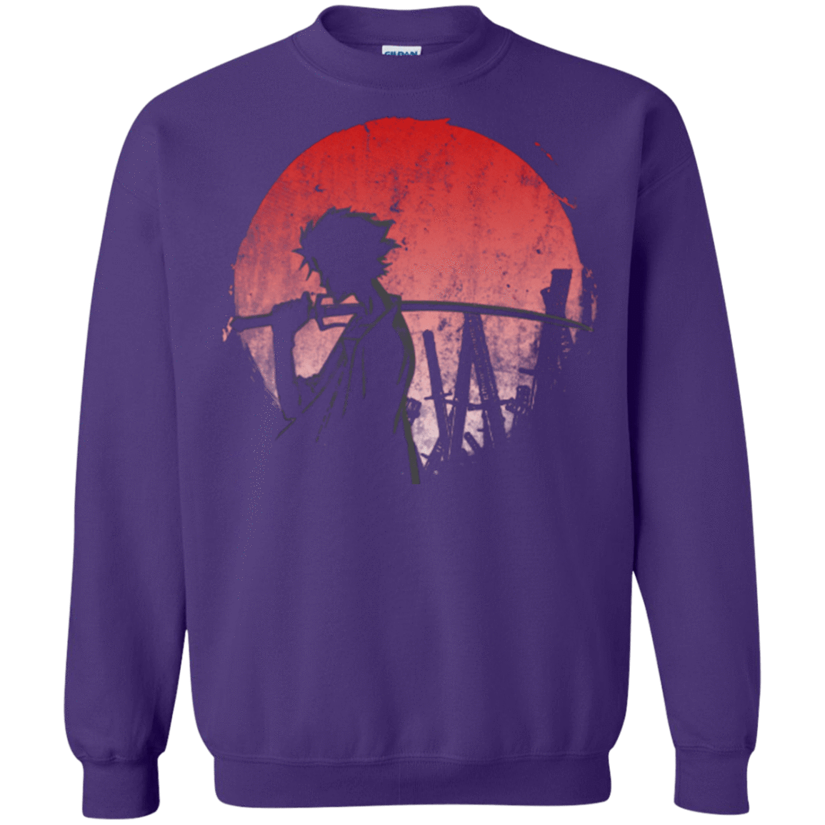 Sweatshirts Purple / Small Stray dog mugan Crewneck Sweatshirt