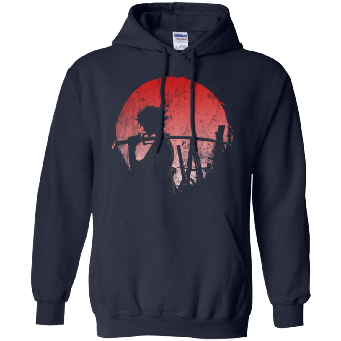 Sweatshirts Navy / Small Stray dog mugan Pullover Hoodie