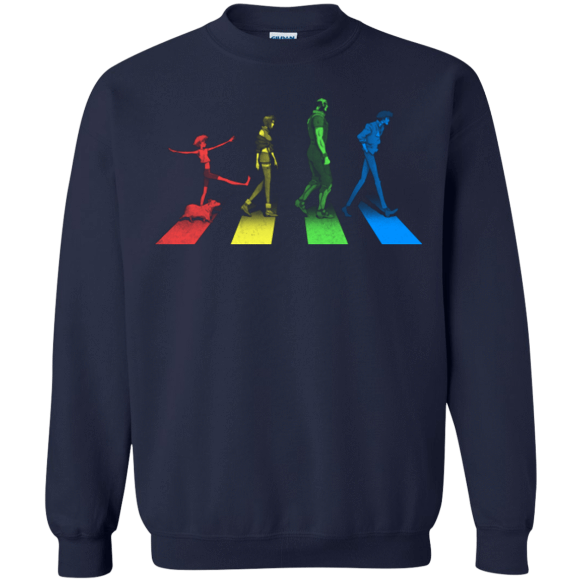 Sweatshirts Navy / Small Stray Dog Strut Crewneck Sweatshirt