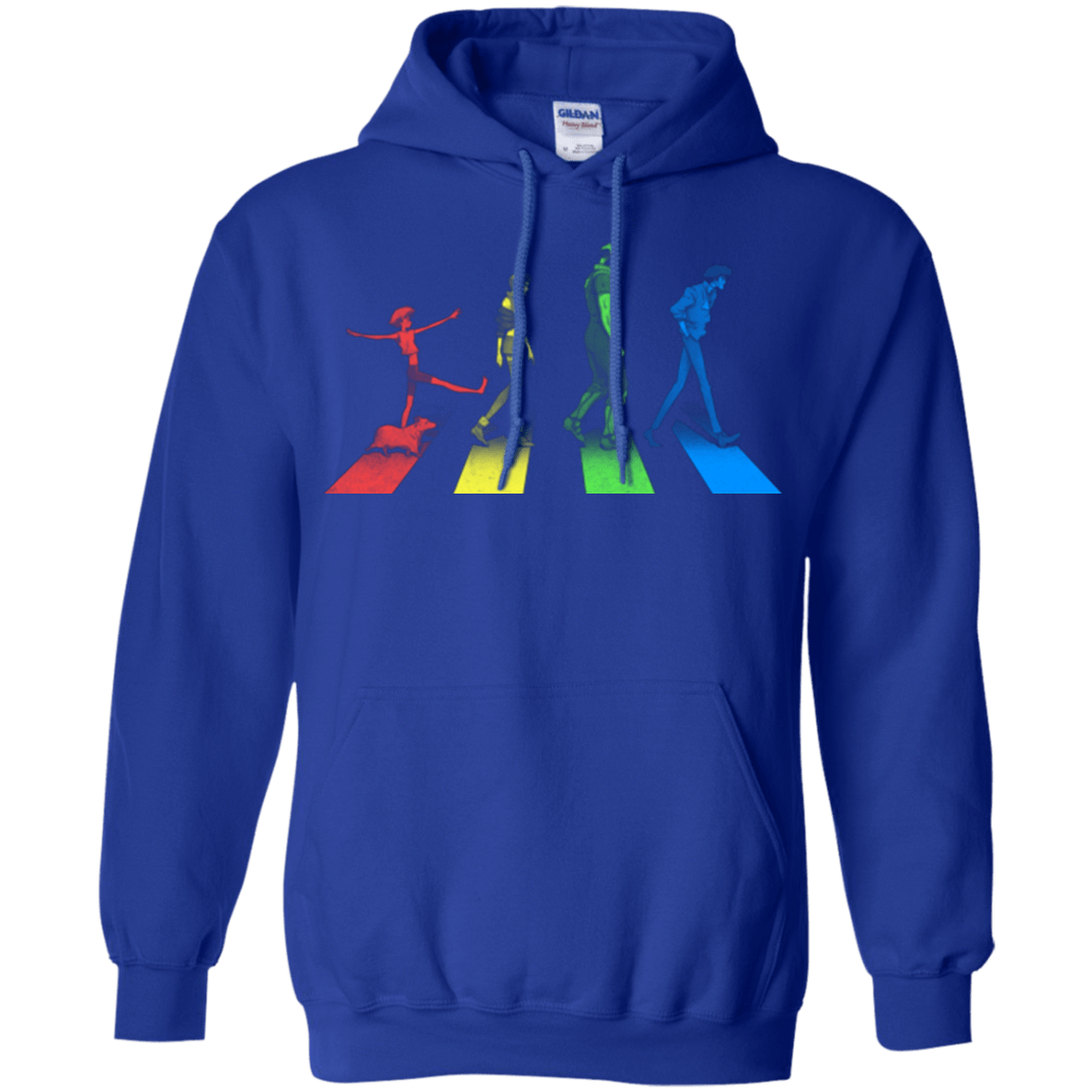 Sweatshirts Royal / Small Stray Dog Strut Pullover Hoodie
