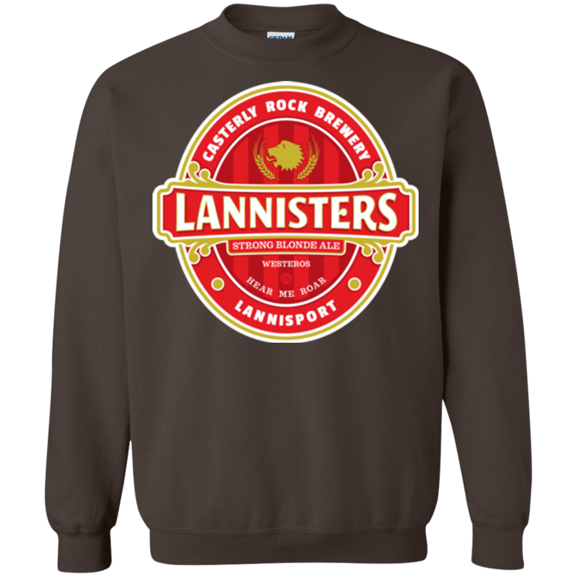 Sweatshirts Dark Chocolate / Small Strong Blonde Ale Crewneck Sweatshirt