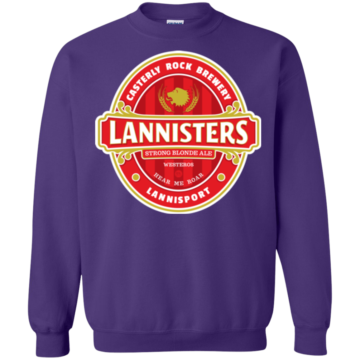 Sweatshirts Purple / Small Strong Blonde Ale Crewneck Sweatshirt