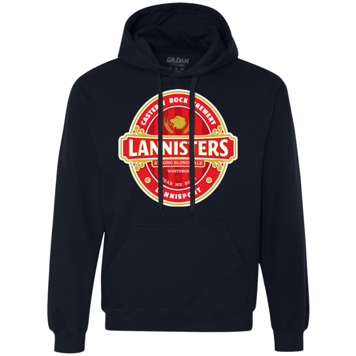 Sweatshirts Navy / Small Strong Blonde Ale Premium Fleece Hoodie