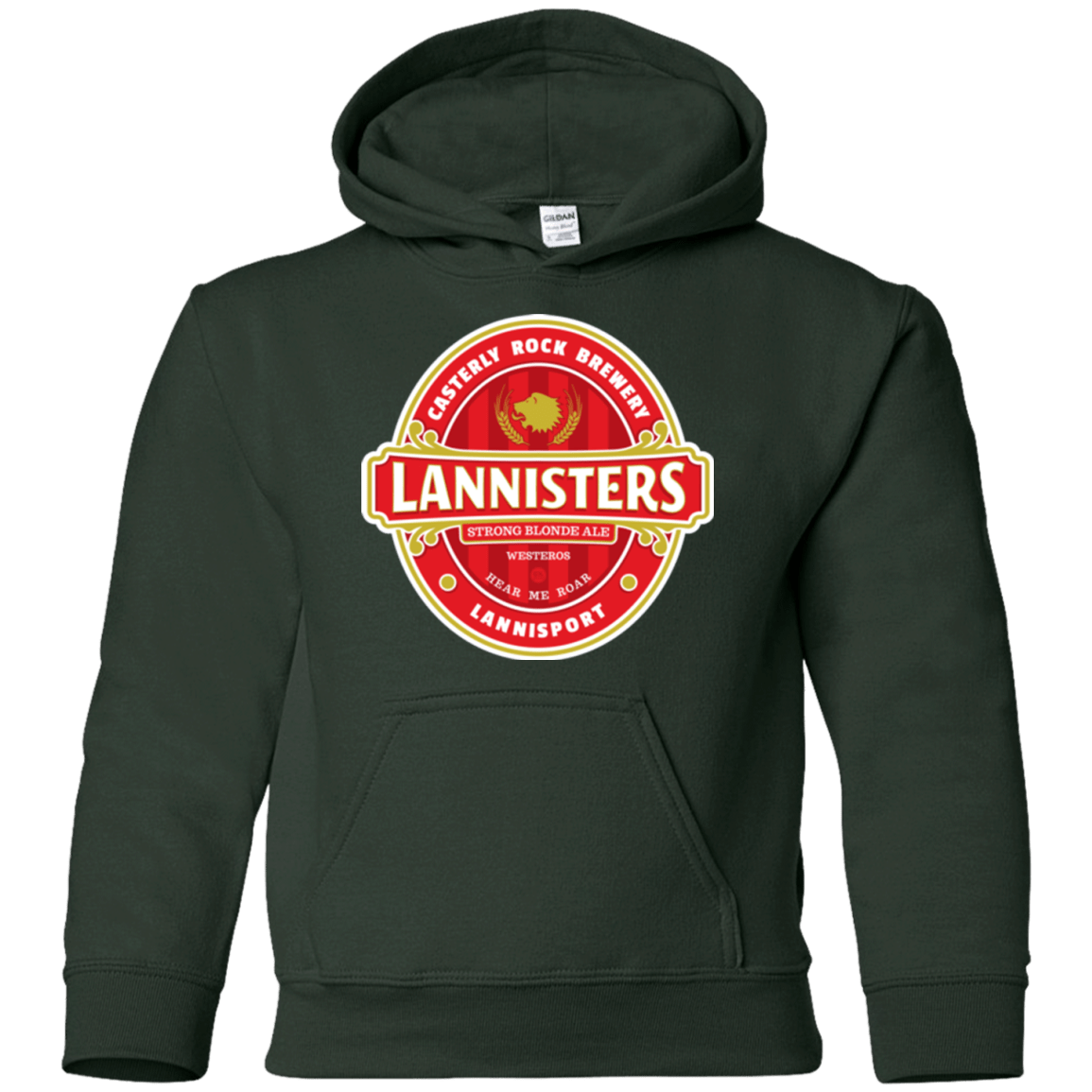 Sweatshirts Forest Green / YS Strong Blonde Ale Youth Hoodie