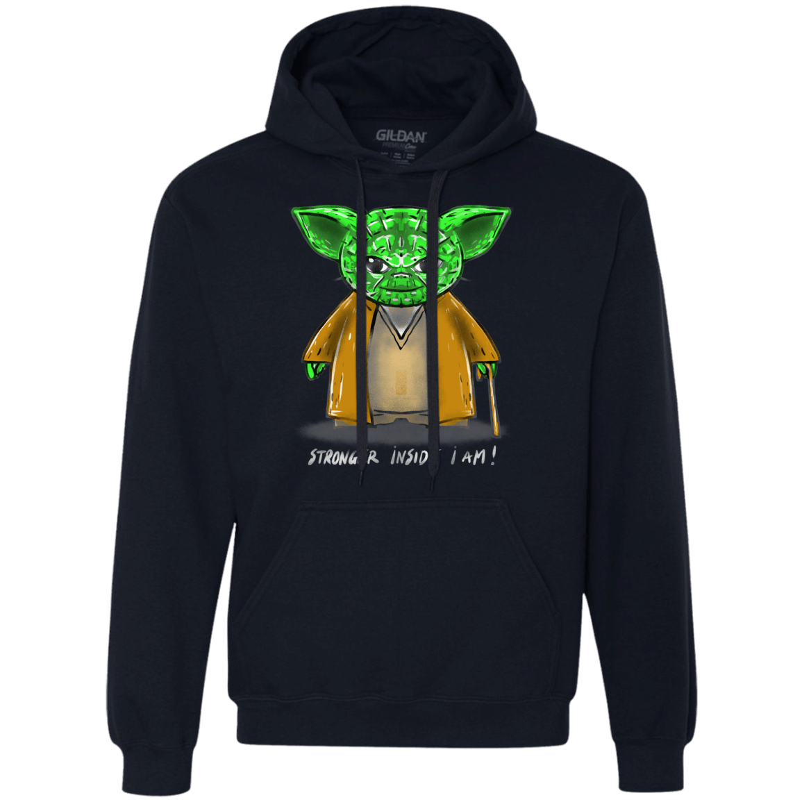 Sweatshirts Navy / S Stronger Inside Premium Fleece Hoodie