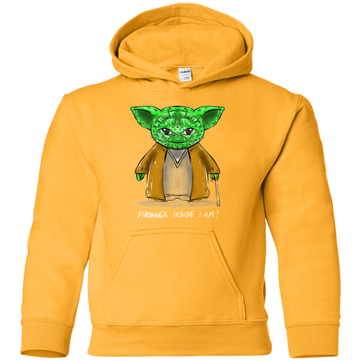 Sweatshirts Gold / YS Stronger Inside Youth Hoodie