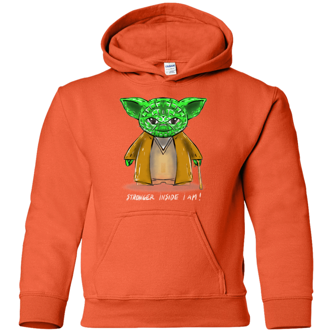 Sweatshirts Orange / YS Stronger Inside Youth Hoodie