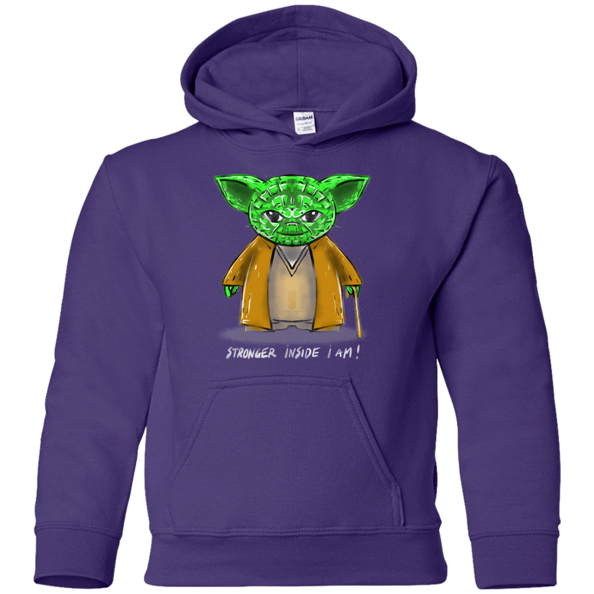 Sweatshirts Purple / YS Stronger Inside Youth Hoodie